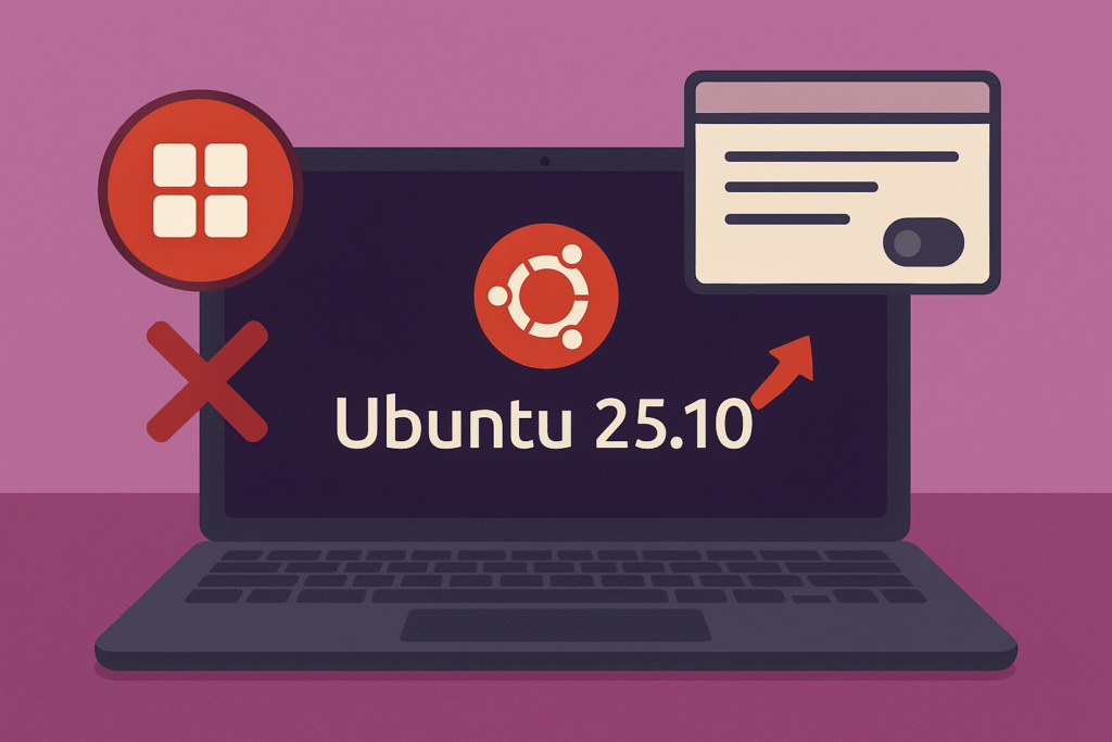 Ubuntu 25.10 no incluirá la herramienta “aplicaciones de inicio”