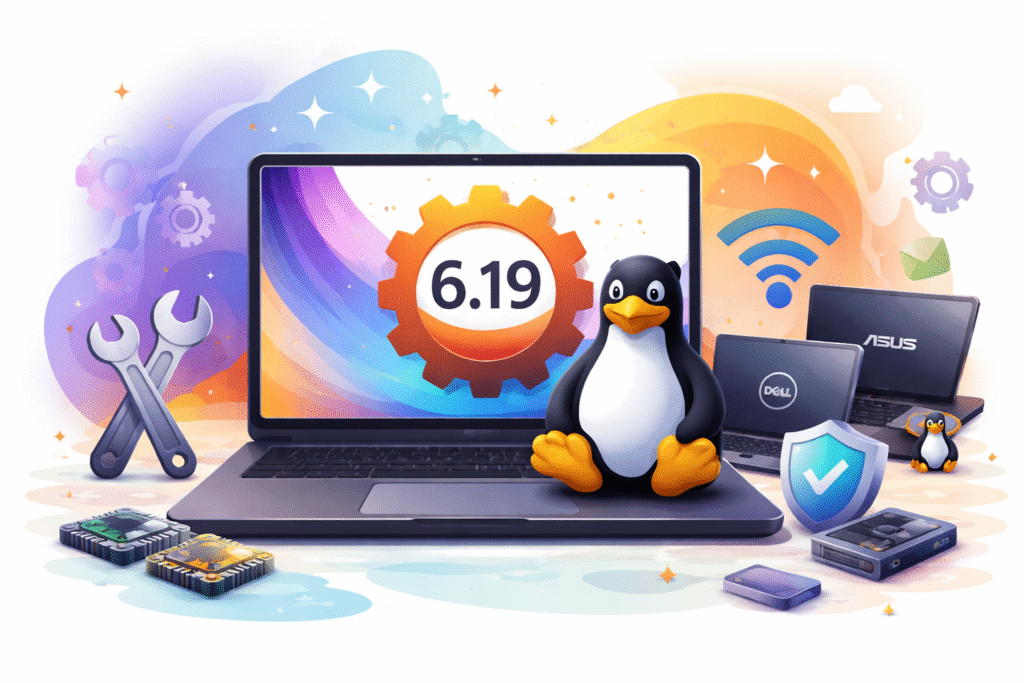 Novedades del kernel 6.19 RC de Linux
