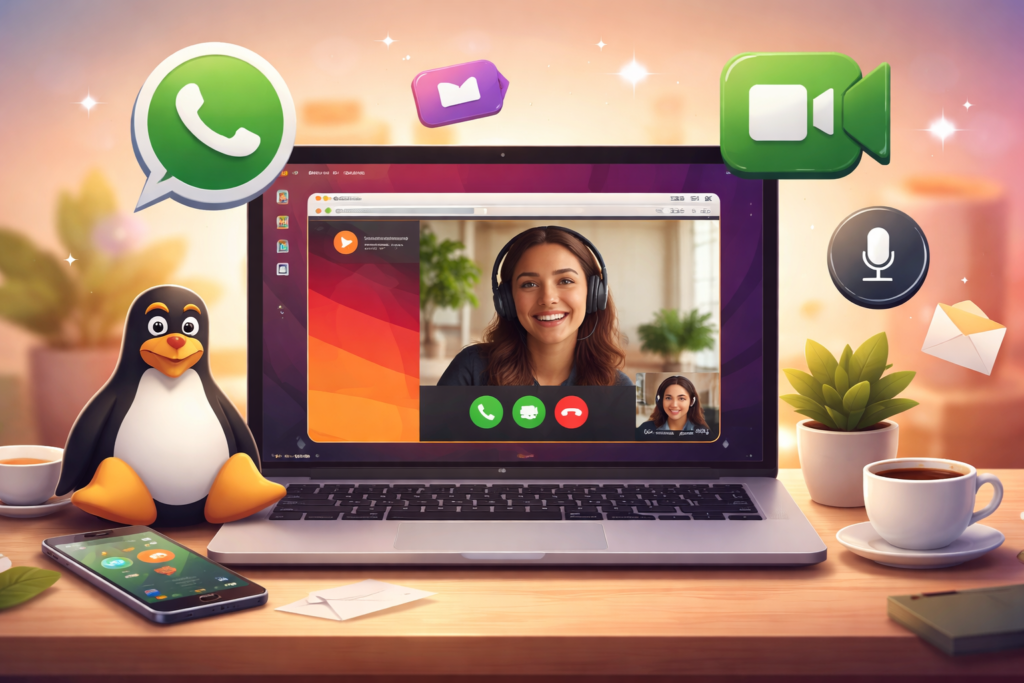 Disponible soporte para llamadas de voz y video en WhatsApp for Linux