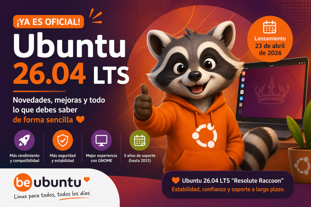 Ubuntu 26.04 ya está disponible: todo lo que debes saber
