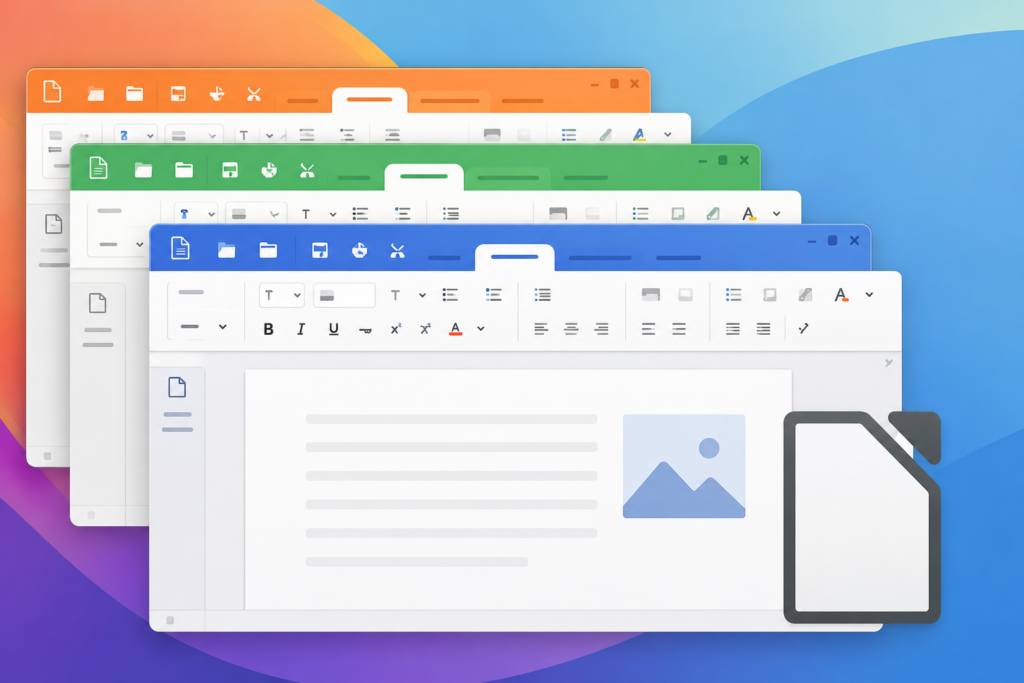 LibreOffice recibirá una actualización en su interfaz
