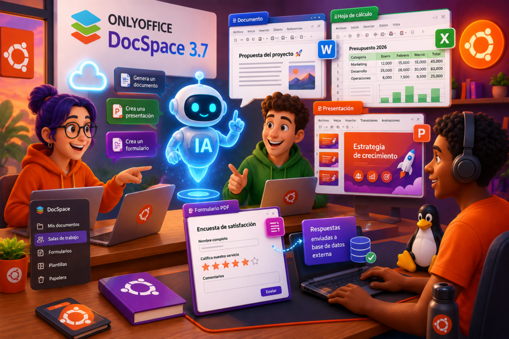 Ya disponible DocSpace 3.7 en Only Office
