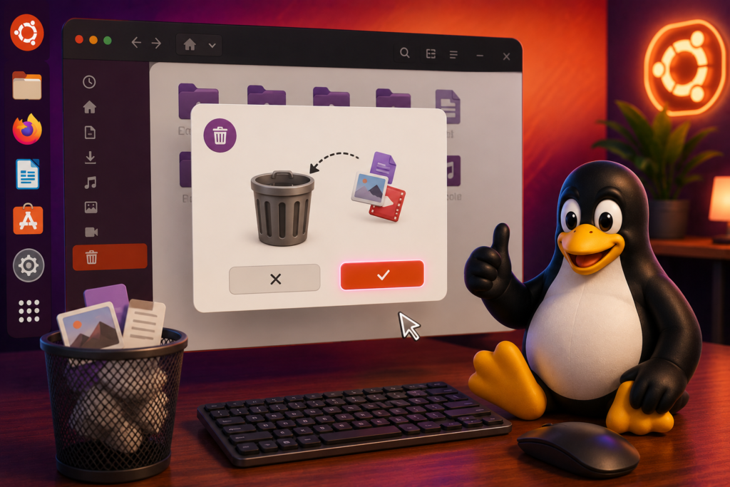 Ubuntu 26.04 corregirá bug de la papelera