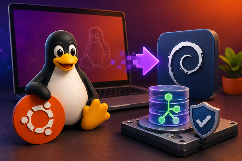 Tuxedo OS cambia su base Ubuntu por Debian