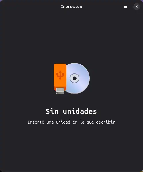 Impression en Ubuntu