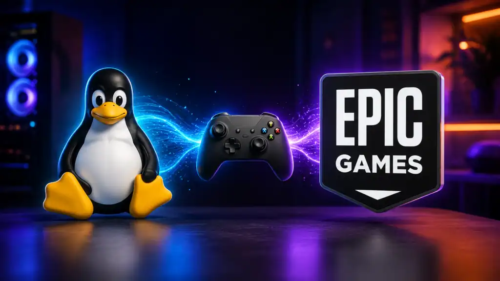 Epic Games Launcher preparando una versión nativa para Linux y Ubuntu