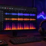 Audacity 4.0 ejecutándose en Linux Ubuntu
