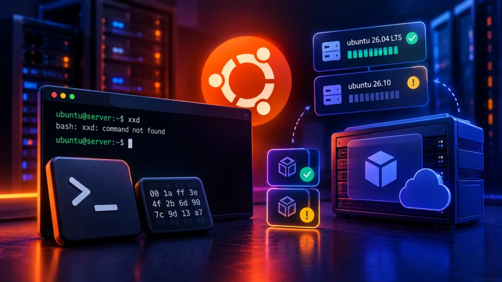 Ubuntu Server y herramientas de línea de comandos en una imagen mínima